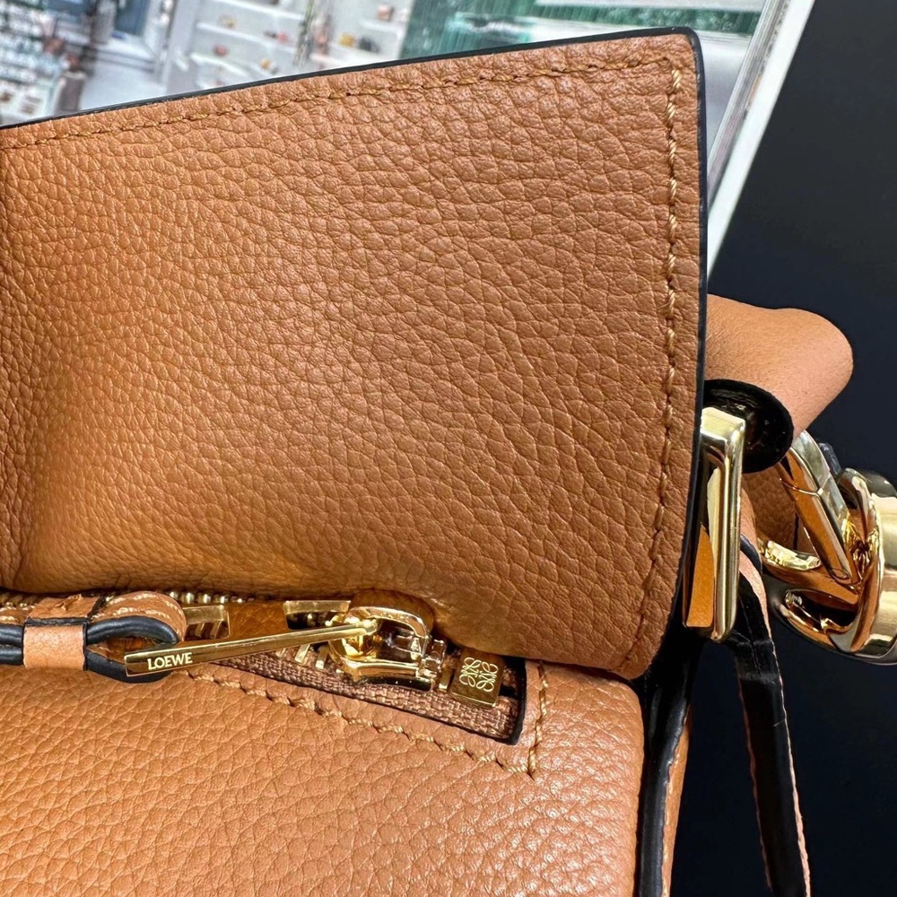 LOEWE Puzzle small geometric patchwork crossbody … - image 5